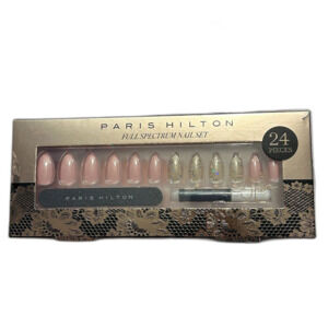 New Paris Hilton Full Spectrum Nail Set 24 PC